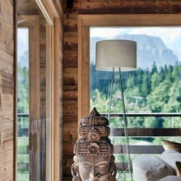 Luxury mountain chalet in the French Alps
