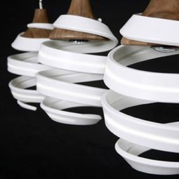 Made 10 Pendant Lamp made from recycled objects