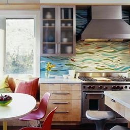 Make Cozy dining area – dining table with chairs in the kitchen