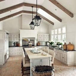 Make kitchen in country style