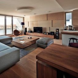 Minimalist apartment with luxurious touches in Bratislava