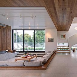 Modern and warm interior Villa