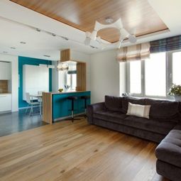 Modern apartment with minimalist interior design in Moscow