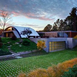 Modern house with style sheets