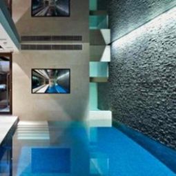 Modern interior design ideas for holiday home with indoor pool