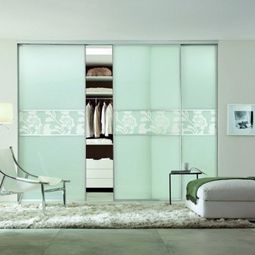 Modern wardrobes in the bedroom