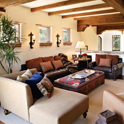 Oriental rugs inspired man and house