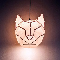 Original lampshade design in animal form