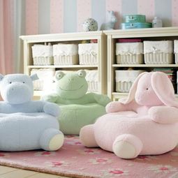 Pet-shaped children Puff Desings of Prottery Barn Kids