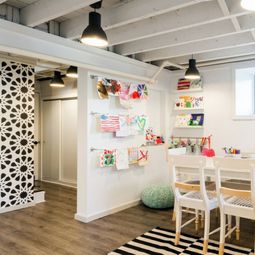 Remodel basement to living room