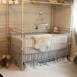 Romantic, classic nursery for little girls