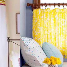 Sew curtains themselves – 20 great DIY curtains ideas