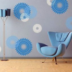 Slate blue wall – wall design ideas with blue hues