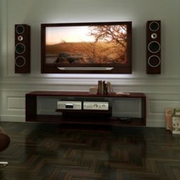 So the TV is a real eye catcher!