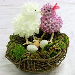 Sophisticated decorative accent to tinker Easter itself