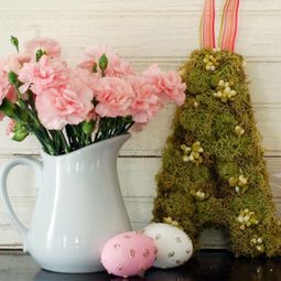 Subject Moss Wreath for Easter – fantastic decor idea