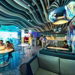 The new Google campus management in the old town of Dublin