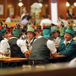 The Oktoberfest is held every year on the Theresienwiese