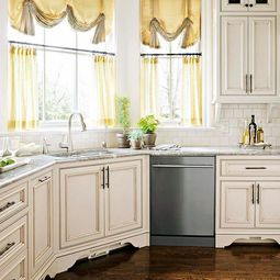 The right kitchen curtains – 18 designs for a cozy interior