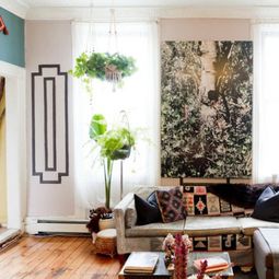 The small studio apartment of a fashion designer