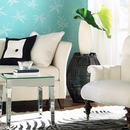 Turquoise interior design – refined and stylish