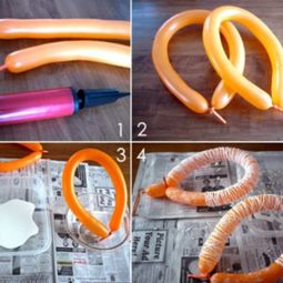 Valentine's Day Ideas – Stylish wreath in the shape of a heart