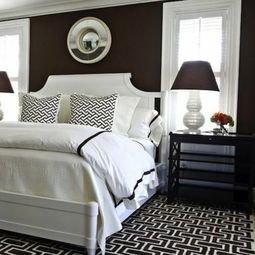 Wall color brown tones – warm and natural
