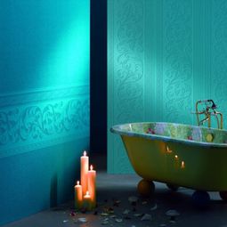 Wall color lagoon – you feel the sea breeze and the home