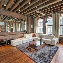 What is the modern interior of a city apartment in New York