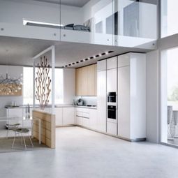 White Interior design – Modern Loft