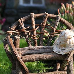 Wooden bench build yourself – comfortable seating area for your garden