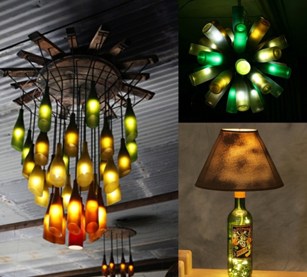 26 craft ideas for DIY projects from wine bottles