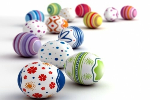 40 decorating ideas for Easter decoration with Easter eggs