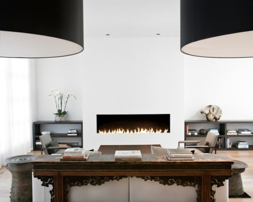 Advantages and ideas – ethanol fireplace in minimalist look