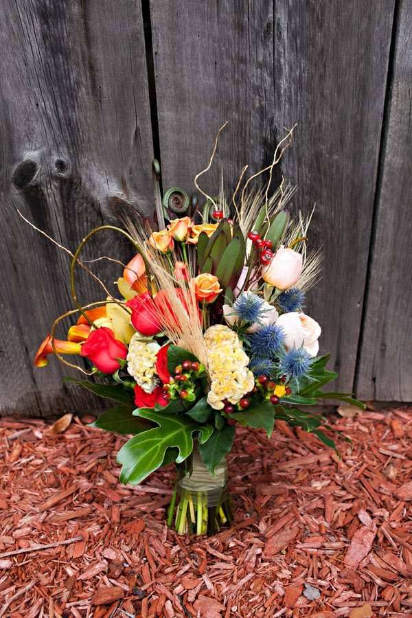 Amazing bridal bouquet ideas in autumn