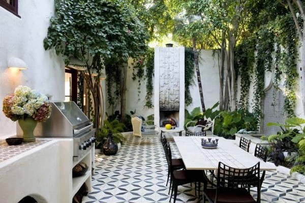 Attractive Ideas for a cozy and beautiful dining area in the garden