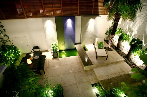 Balcony and garden lamps lighting – modern cool ideas