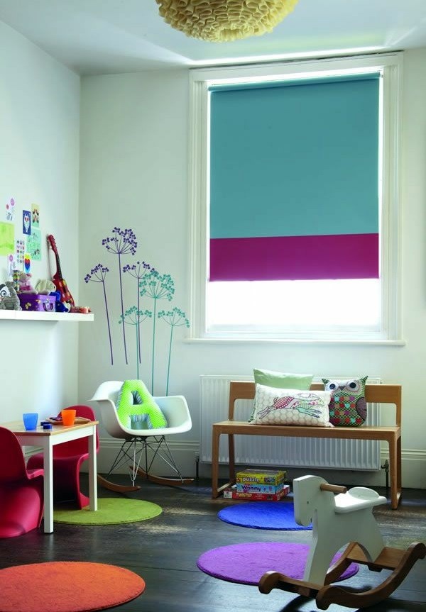 Blackout blind children – colorful patterns and ideas