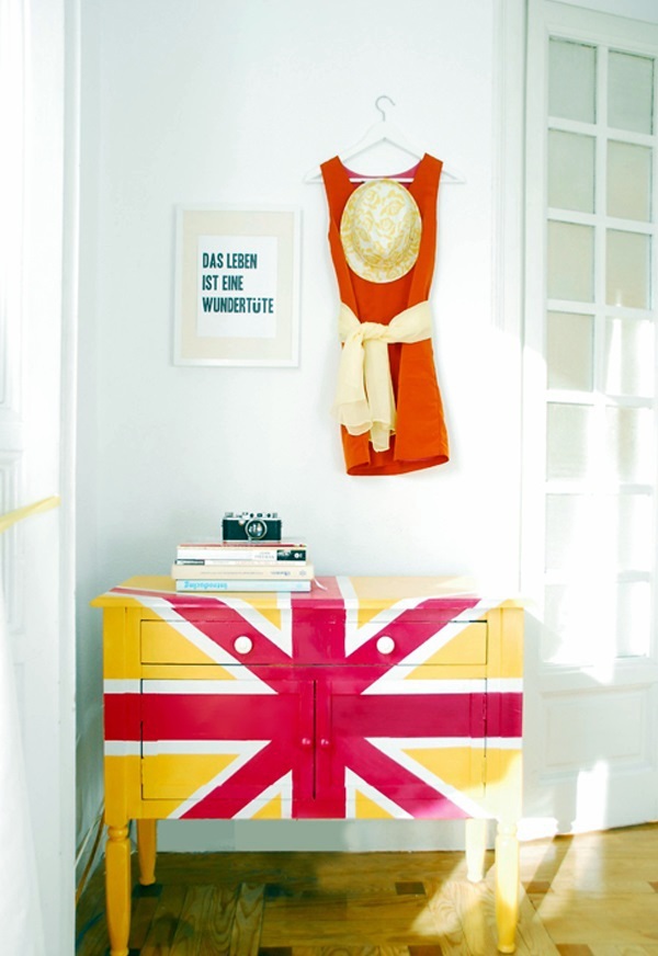 British fever: DIY decorative projects, inspired by Union Jack