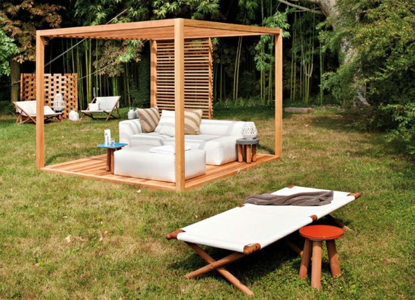 Build pergola or how to build a gazebo itself