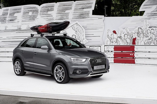 Camping is made easy with the camping tent for Audi Q3