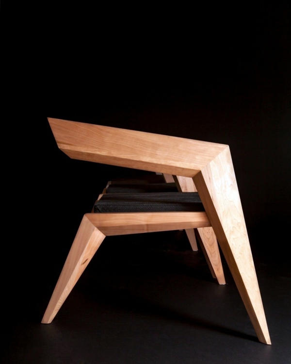 Celebrate avant-garde minimalism: 2R vanguard wooden chair by Sien Studio