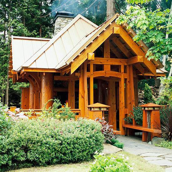 Chic Cottage in the garden – 10 fresh ideas