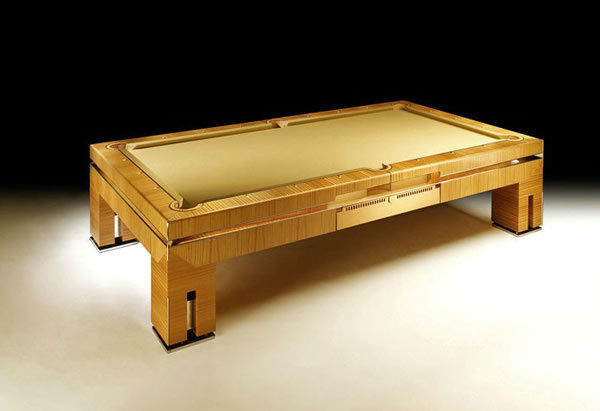 Chic pool table – great entertainment with Bolero by Tresserra