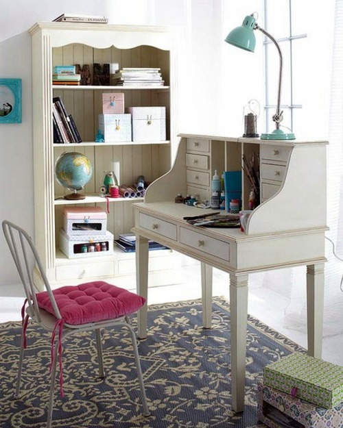 Clever workplace design with more storage space