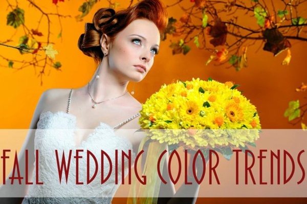 Color Ideas for an amazing fall wedding