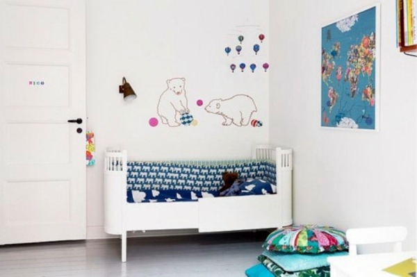 Cool Decoration ideas in the nursery – North Pole Design