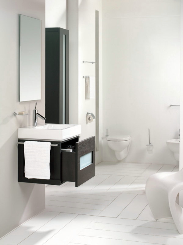 Cool tips and ideas for creative bathroom design and organization