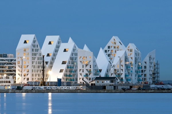 Cooler housing complex in Denmark, which looks after this natural phenomenon