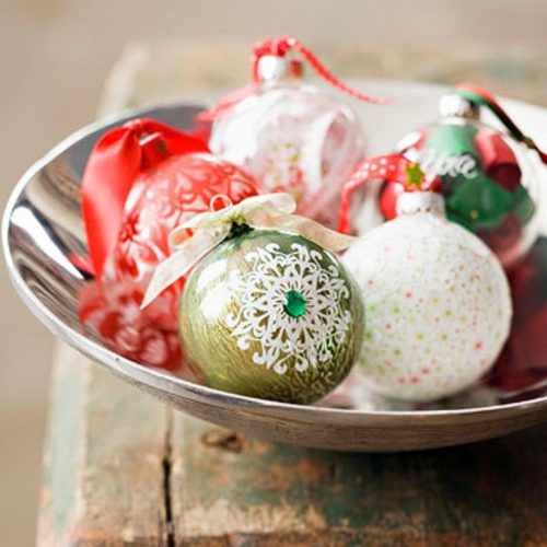 Creative Christmas tree decorations – Christmas balls as you tinker original itself